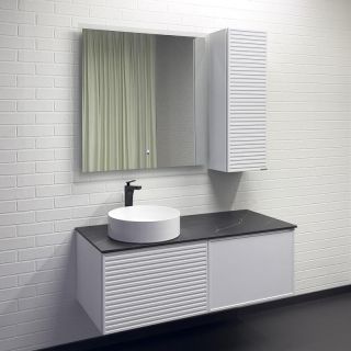 Шкаф подвесной Comforty Геленджик  00-00017848 Белый матовый 30 см